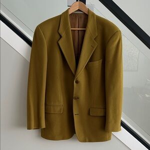 Kenzo Classic Men's Blazer in Olive Green